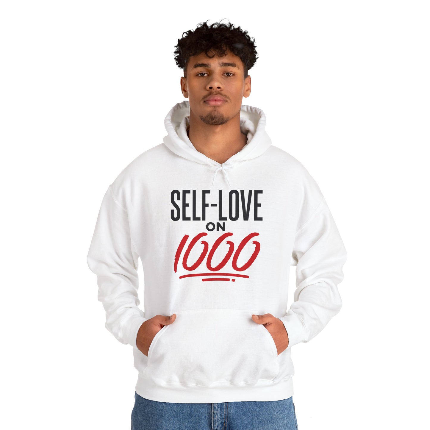 Self Love on 1000 Hoodie