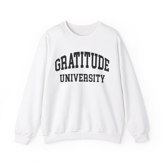 "Gratitude University" Crewneck Sweatshirt
