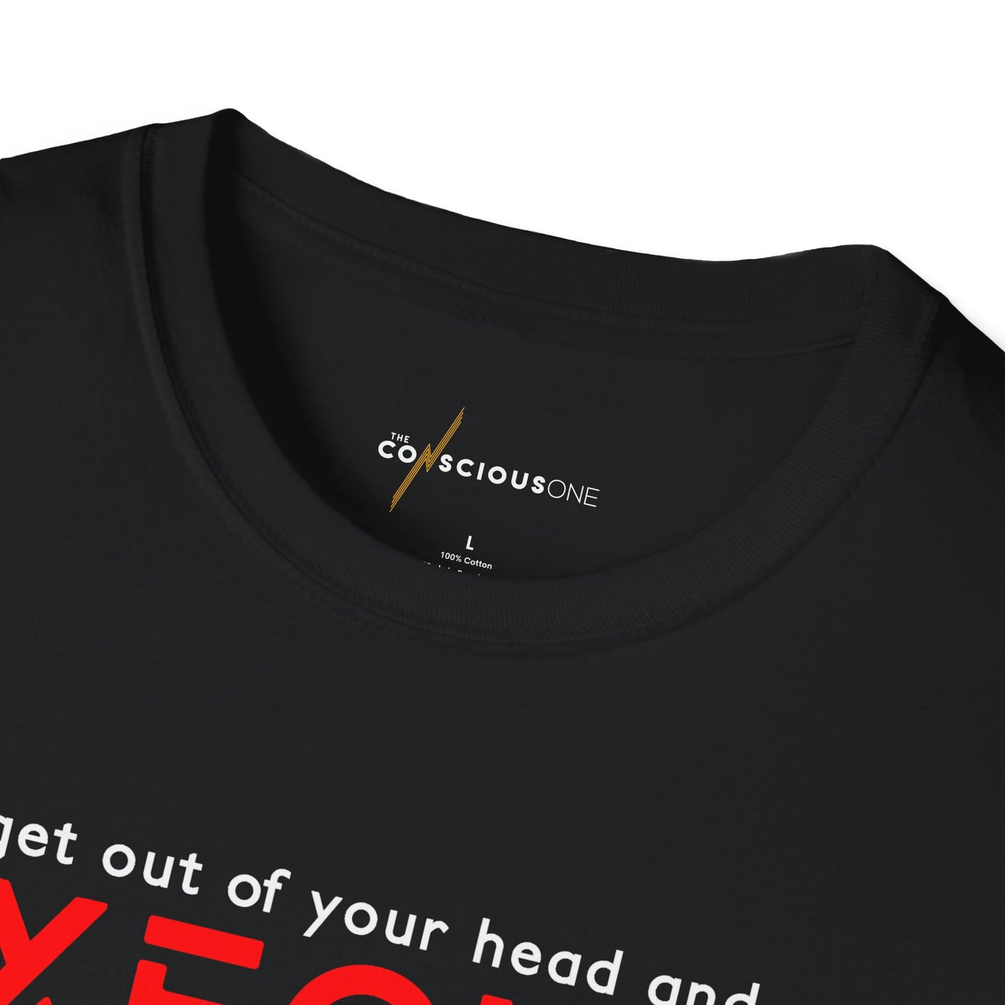 Execute Motivational T-Shirt — "Get Out of Your Head and Execute" Red Graphic