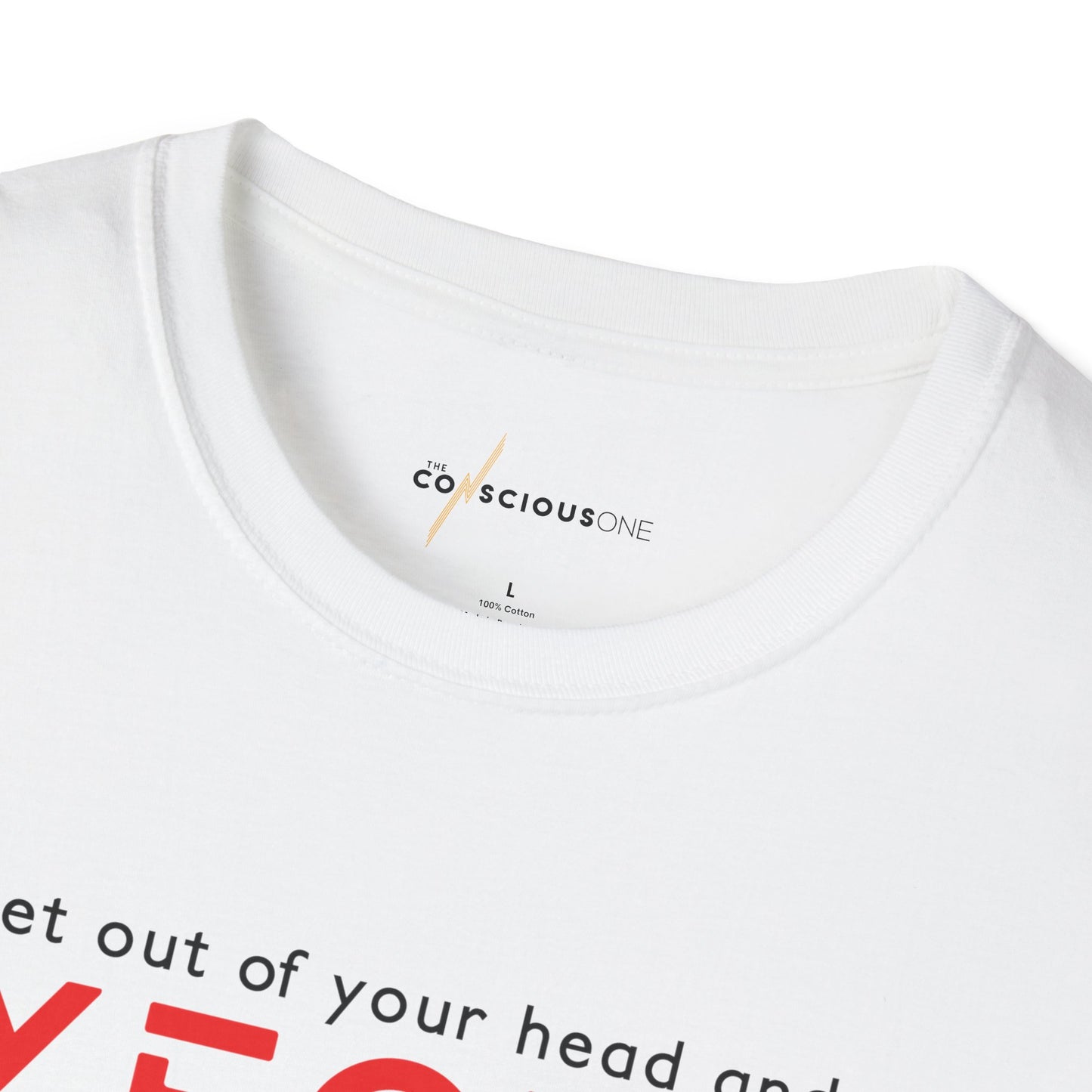 Execute Motivational T-Shirt — "Get Out of Your Head and Execute" Red Graphic