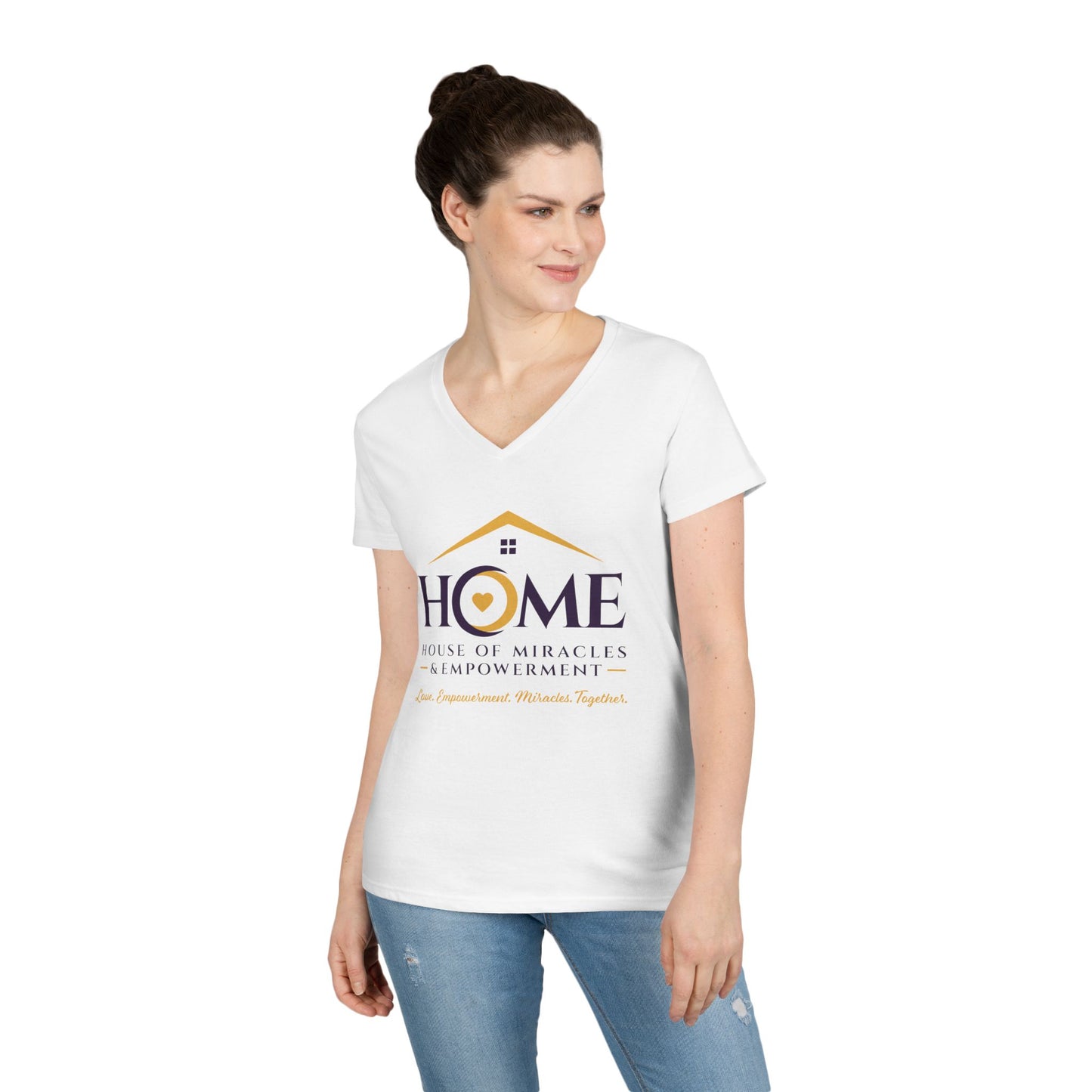 H.O.M.E. V-Neck Women’s Tee