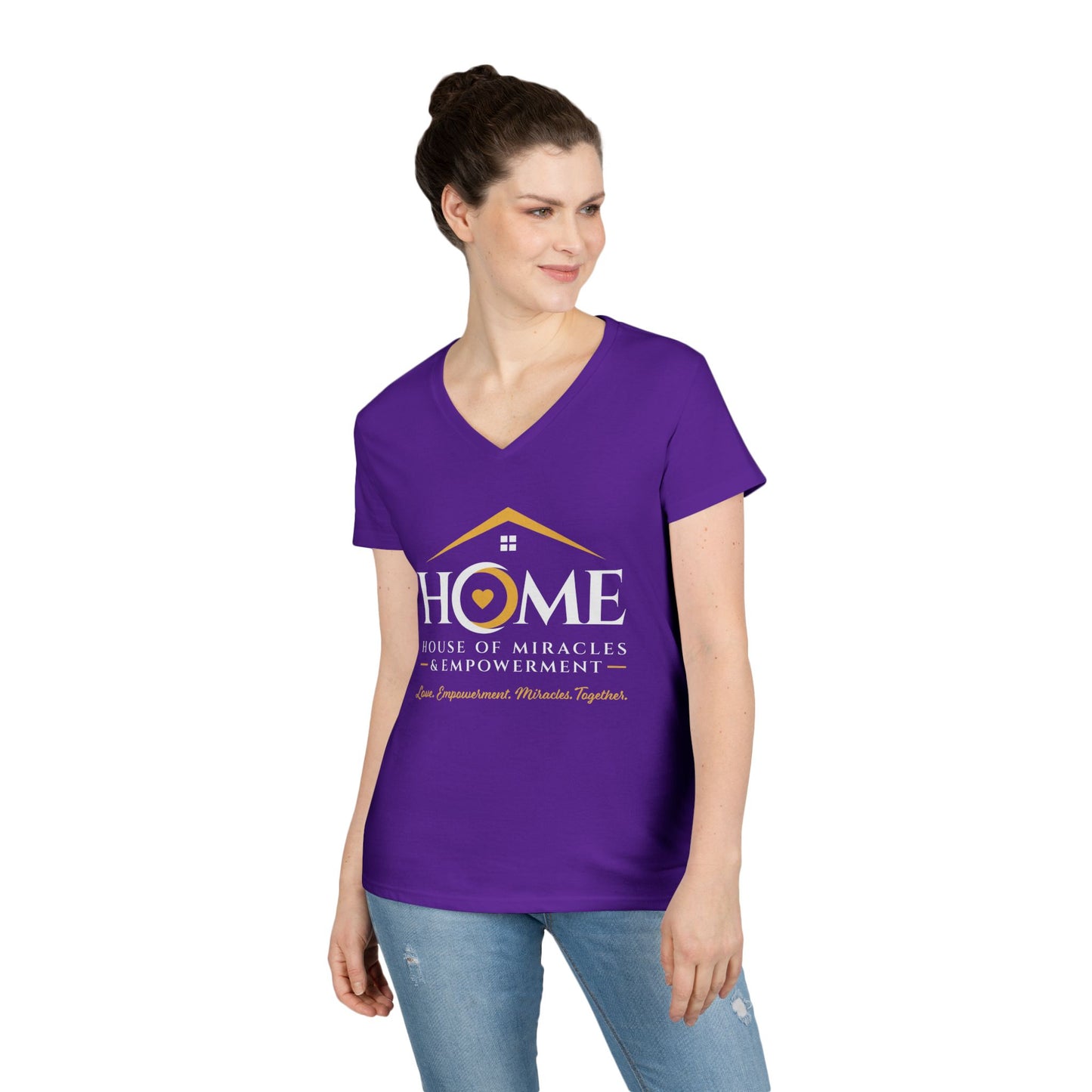 H.O.M.E. V-Neck Women’s Tee