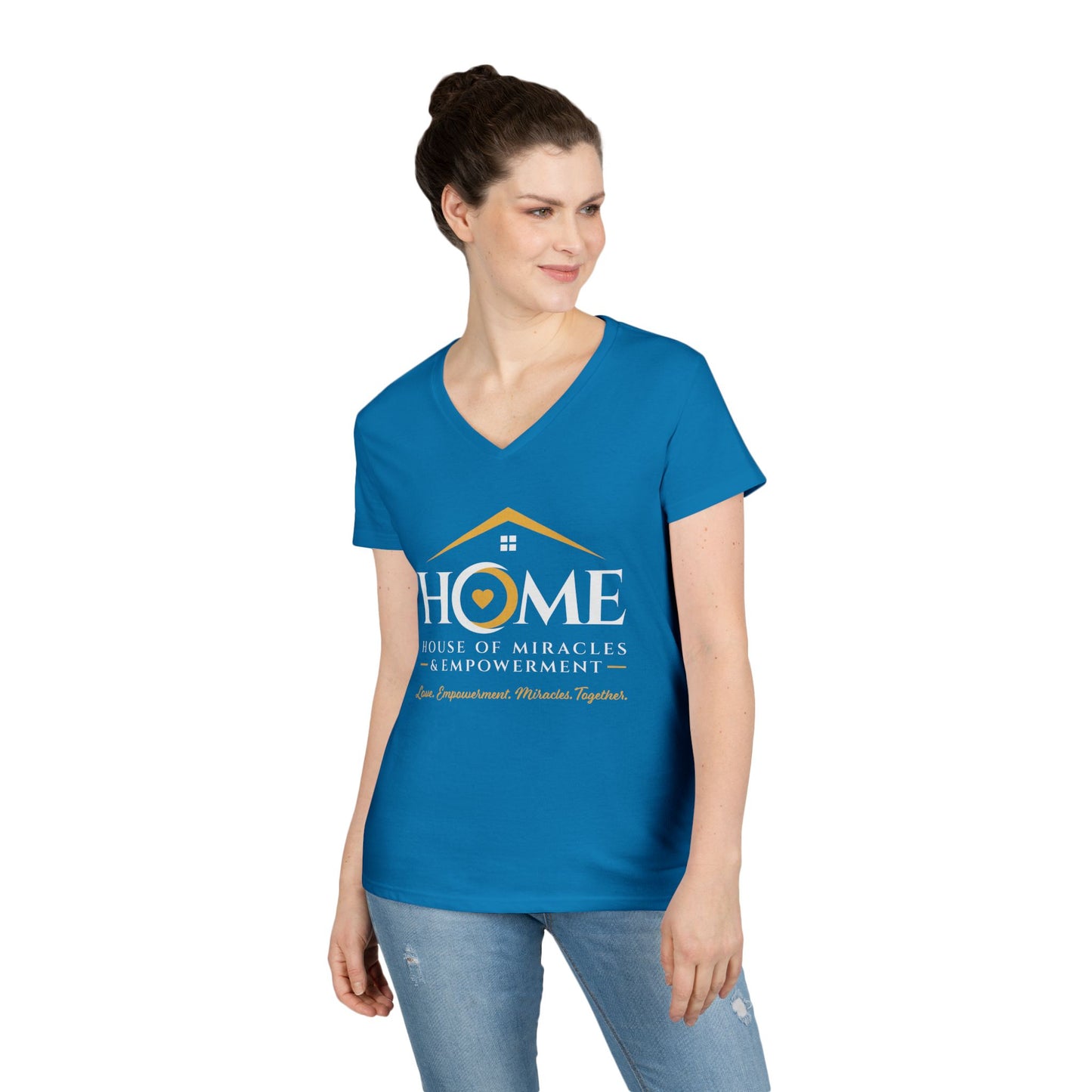 H.O.M.E. V-Neck Women’s Tee