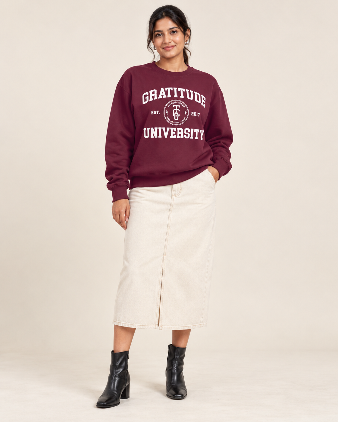 Gratitude University Sweatshirt